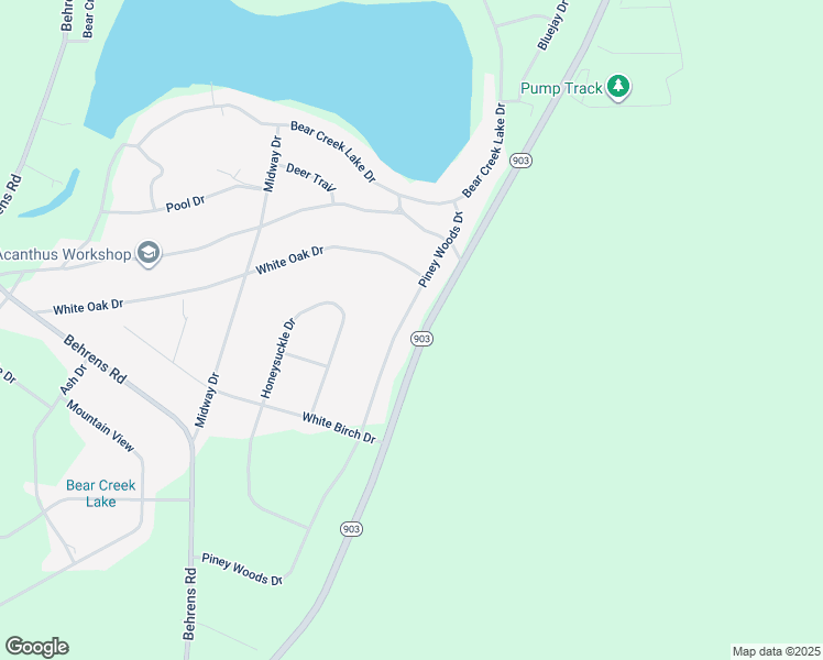 map of restaurants, bars, coffee shops, grocery stores, and more near 150 Piney Woods Dr in Jim Thorpe