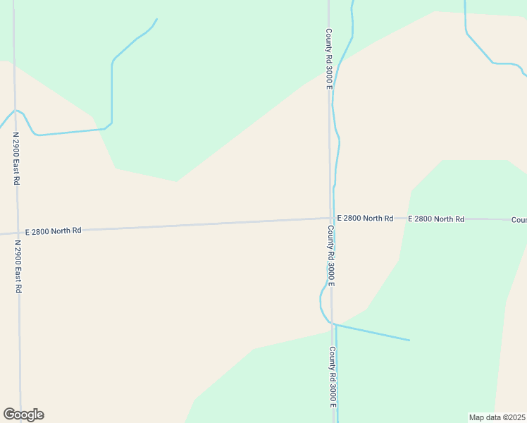 map of restaurants, bars, coffee shops, grocery stores, and more near 2978 East 2800 North Road in Donovan