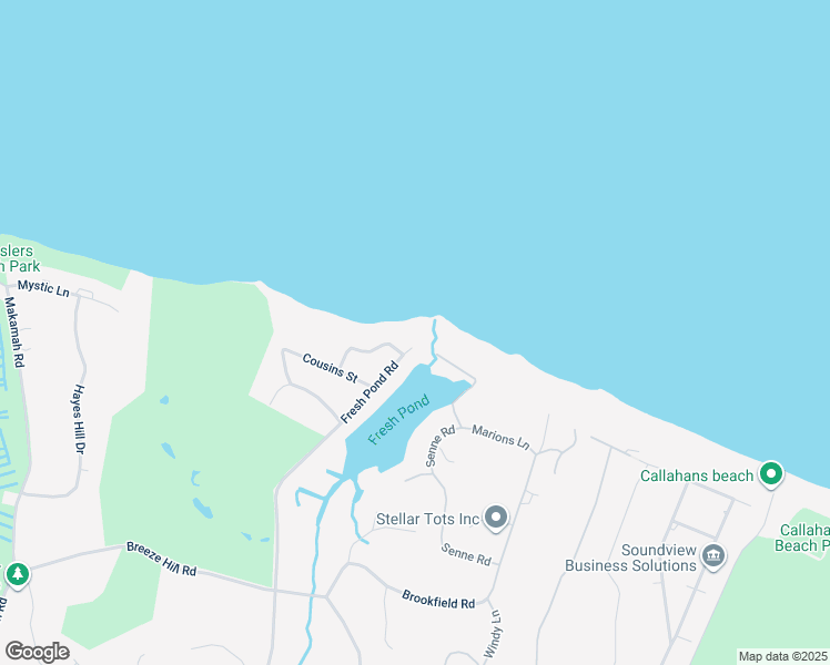 map of restaurants, bars, coffee shops, grocery stores, and more near 91 Fresh Pond Road in Northport