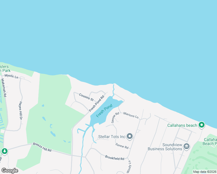 map of restaurants, bars, coffee shops, grocery stores, and more near 83 Fresh Pond Road in Northport