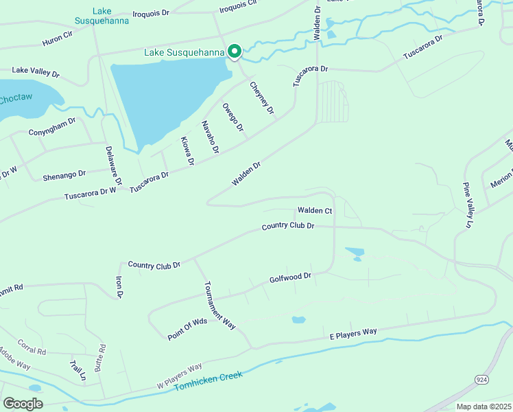 map of restaurants, bars, coffee shops, grocery stores, and more near 30 Walden Court in Hazleton