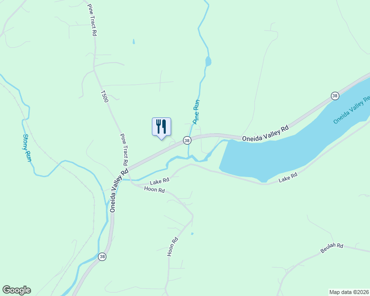 map of restaurants, bars, coffee shops, grocery stores, and more near 771 Oneida Valley Road in Butler