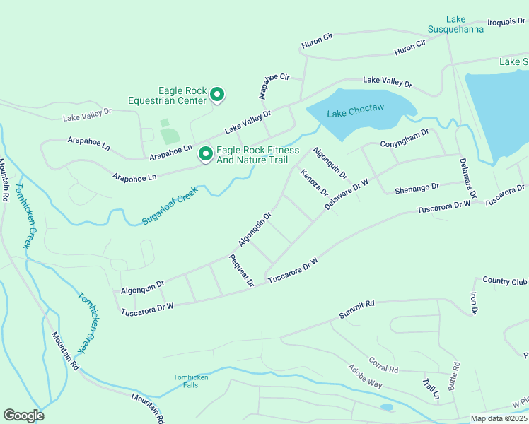 map of restaurants, bars, coffee shops, grocery stores, and more near 64 Algonquin Drive in Hazleton