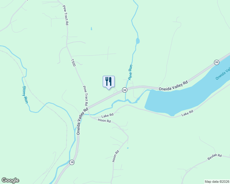 map of restaurants, bars, coffee shops, grocery stores, and more near 771 Oneida Valley Road in Butler