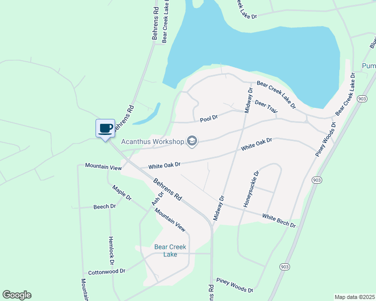 map of restaurants, bars, coffee shops, grocery stores, and more near 60 Indian Trail Road in Jim Thorpe