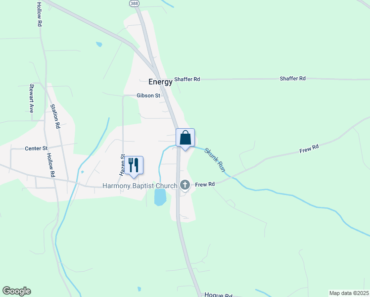 map of restaurants, bars, coffee shops, grocery stores, and more near 4029 Ellwood Road in New Castle
