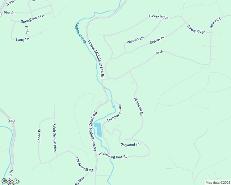 map of restaurants, bars, coffee shops, grocery stores, and more near 111 Evergreen Lake in Kunkletown
