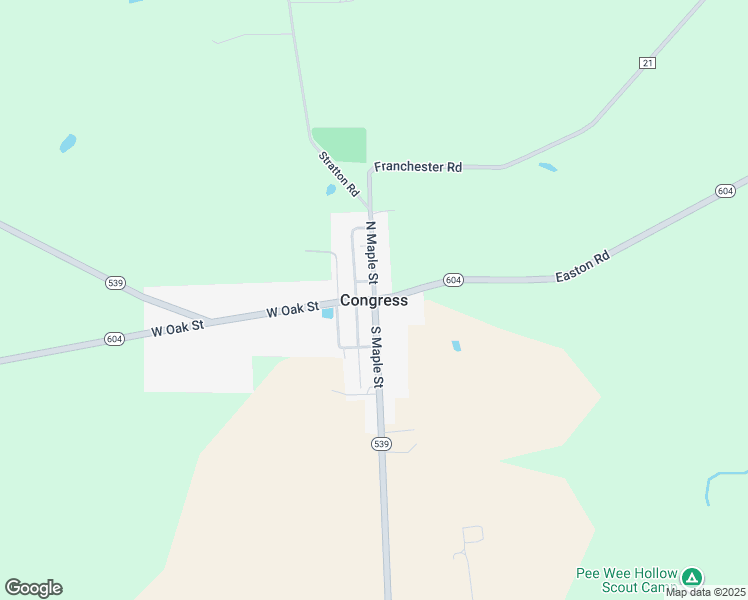 map of restaurants, bars, coffee shops, grocery stores, and more near in Congress