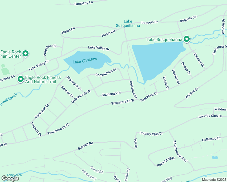 map of restaurants, bars, coffee shops, grocery stores, and more near 14 Shenango Drive in Schuylkill County