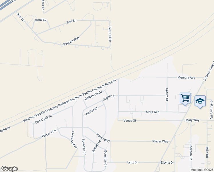map of restaurants, bars, coffee shops, grocery stores, and more near 4001-4049 Golden Circle Drive in Winnemucca
