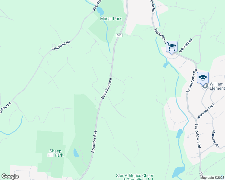 map of restaurants, bars, coffee shops, grocery stores, and more near 890 Boonton Avenue in Boonton Township