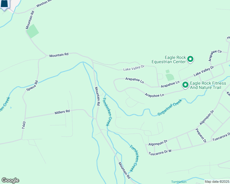 map of restaurants, bars, coffee shops, grocery stores, and more near 72 Arapahoe Lane in Hazleton