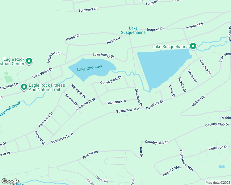 map of restaurants, bars, coffee shops, grocery stores, and more near 15 Delaware Drive West in Hazleton