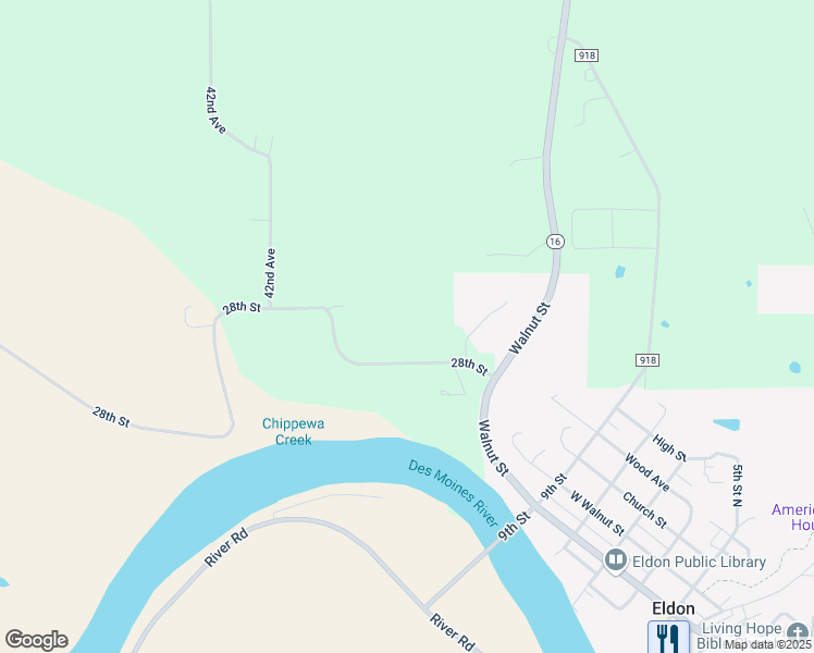 map of restaurants, bars, coffee shops, grocery stores, and more near in Eldon