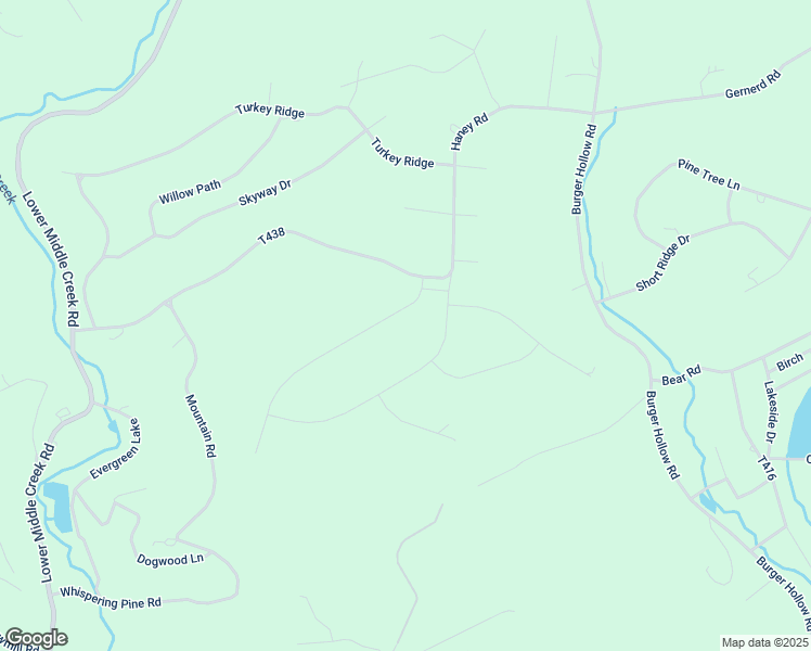 map of restaurants, bars, coffee shops, grocery stores, and more near 121 Corktree Road in Kunkletown