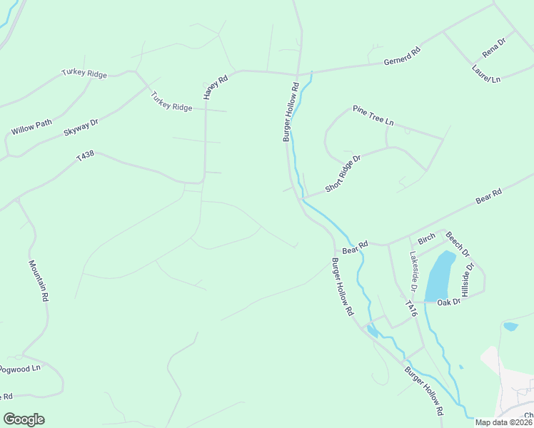 map of restaurants, bars, coffee shops, grocery stores, and more near 783 Burger Hollow Road in Kunkletown