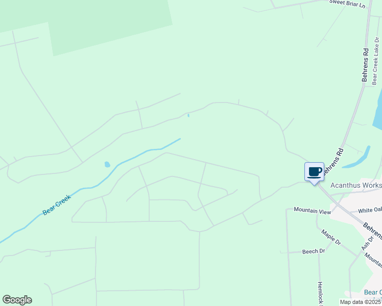 map of restaurants, bars, coffee shops, grocery stores, and more near 129 Sparrow Ln in Jim Thorpe