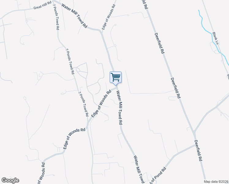 map of restaurants, bars, coffee shops, grocery stores, and more near 171 Water Mill Towd Road in Water Mill