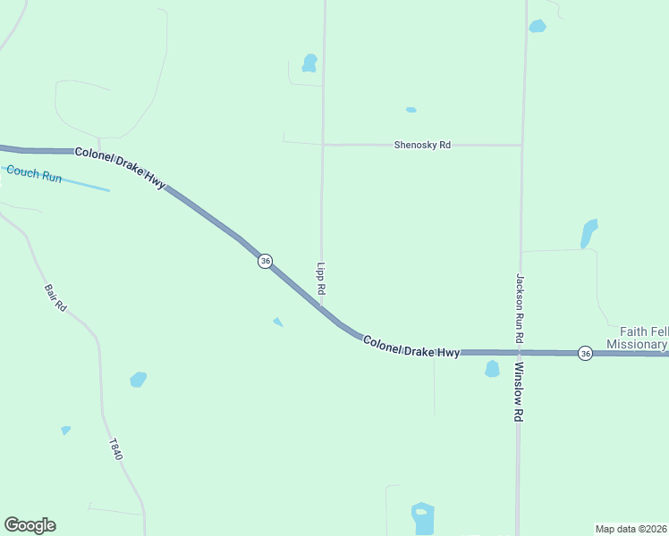 map of restaurants, bars, coffee shops, grocery stores, and more near 102 Lipp Road in Punxsutawney