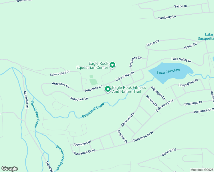 map of restaurants, bars, coffee shops, grocery stores, and more near 538 Lake Valley Drive in Hazleton