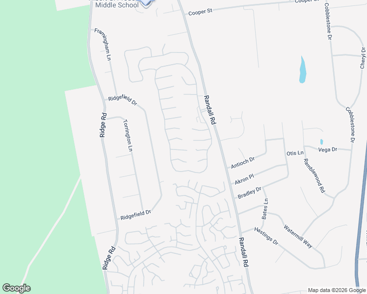 map of restaurants, bars, coffee shops, grocery stores, and more near 12 Huntington Court in Ridge