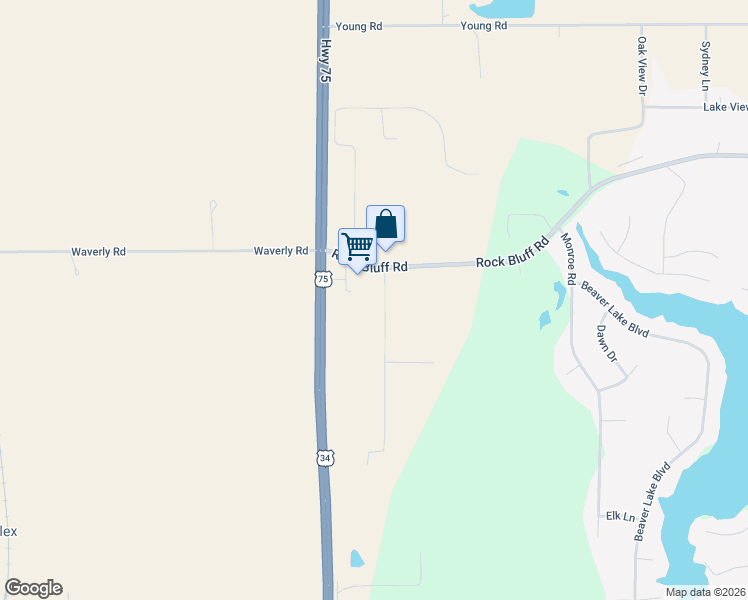 map of restaurants, bars, coffee shops, grocery stores, and more near 9504 2nd Avenue in Plattsmouth