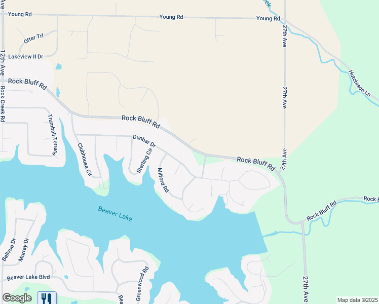 map of restaurants, bars, coffee shops, grocery stores, and more near 9504 Forest Lane in Plattsmouth