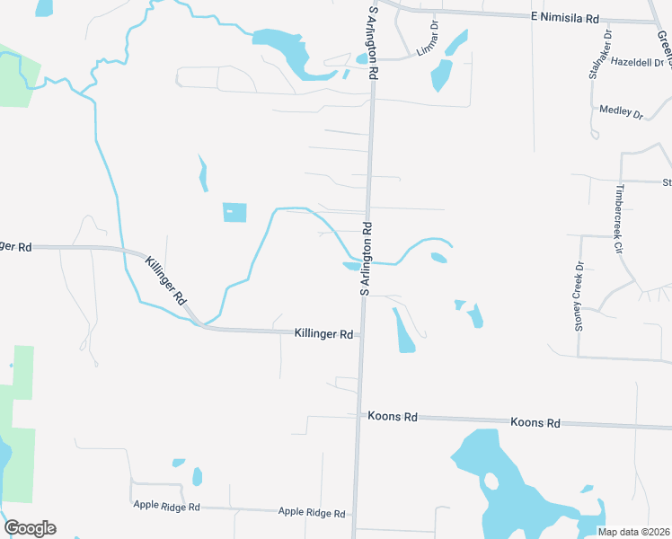 map of restaurants, bars, coffee shops, grocery stores, and more near 5196 South Arlington Road in Akron