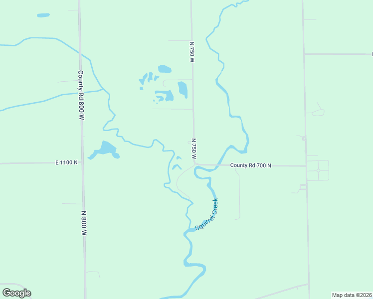 map of restaurants, bars, coffee shops, grocery stores, and more near 7090 North 750 West in Roann