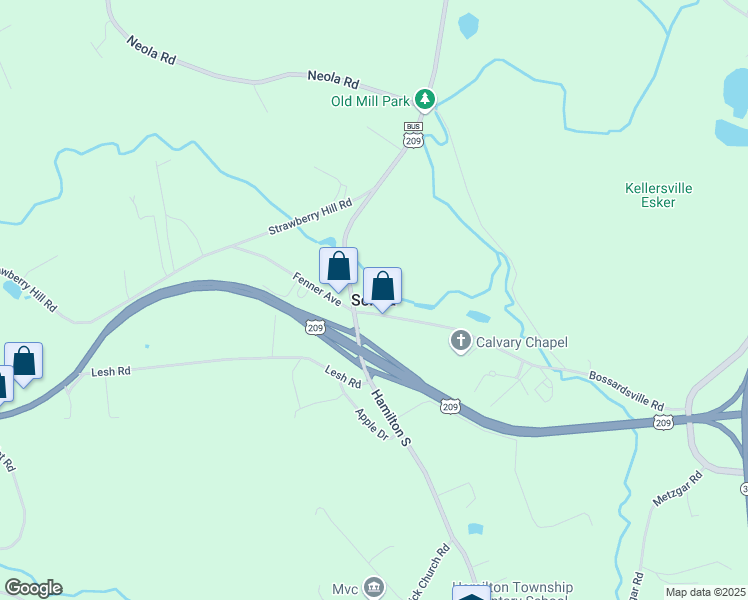 map of restaurants, bars, coffee shops, grocery stores, and more near in Sciota