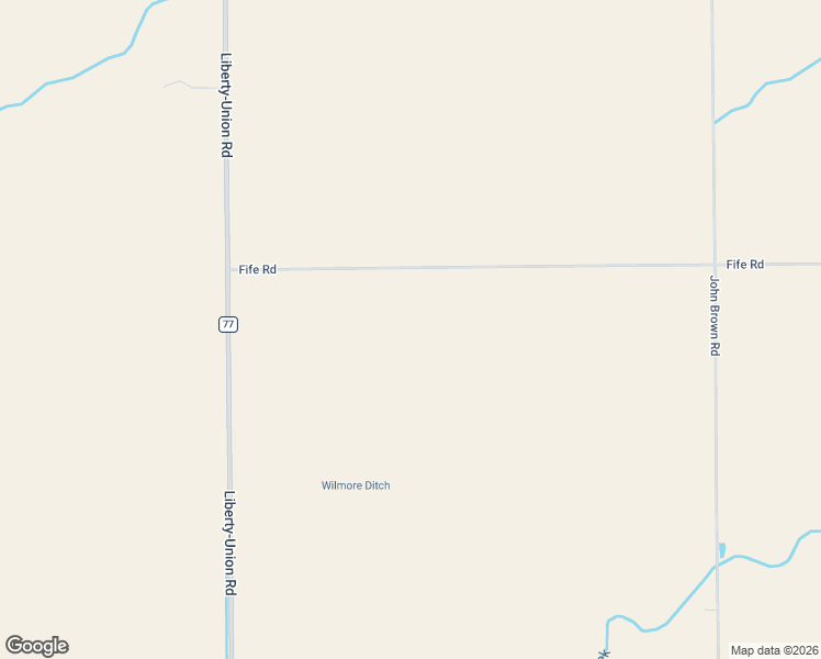 map of restaurants, bars, coffee shops, grocery stores, and more near 10374 Fife Road in Van Wert