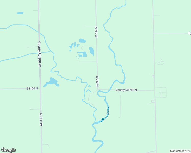map of restaurants, bars, coffee shops, grocery stores, and more near 7090 North 750 West in Roann