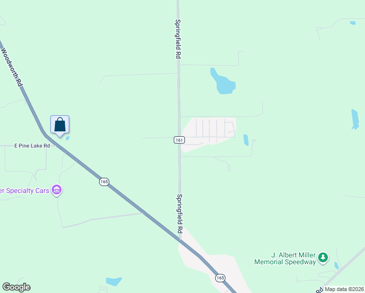 map of restaurants, bars, coffee shops, grocery stores, and more near 12921 Springfield Road in New Springfield