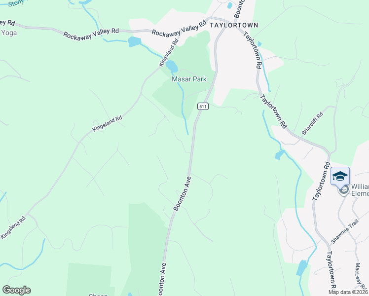 map of restaurants, bars, coffee shops, grocery stores, and more near 18 Boonton Avenue in Boonton