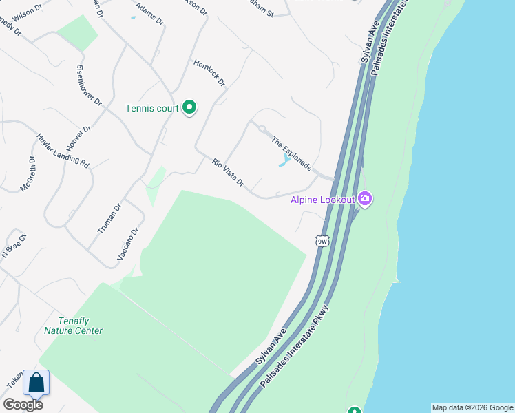 map of restaurants, bars, coffee shops, grocery stores, and more near 19 Rio Vista Drive in Alpine