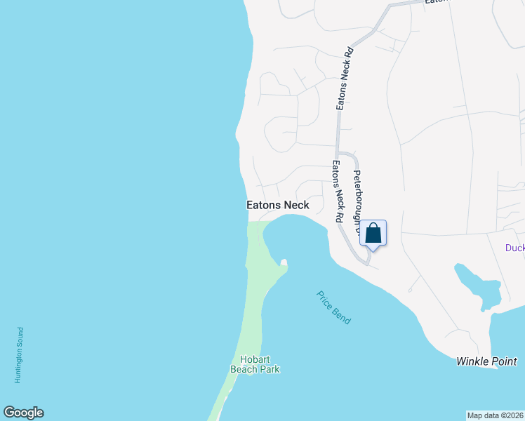 map of restaurants, bars, coffee shops, grocery stores, and more near 3 Birmingham Drive in Northport