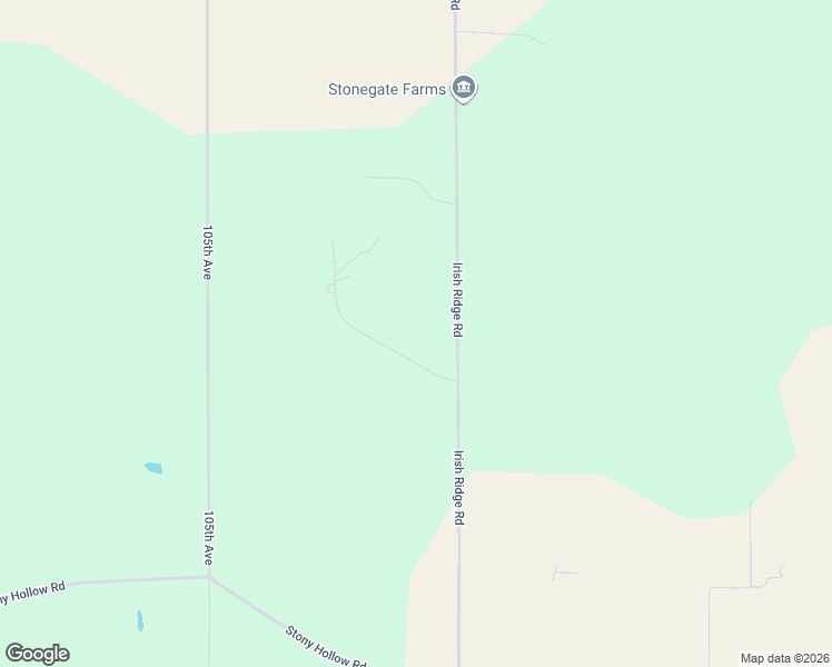 map of restaurants, bars, coffee shops, grocery stores, and more near 17281 Irish Ridge Road in Burlington