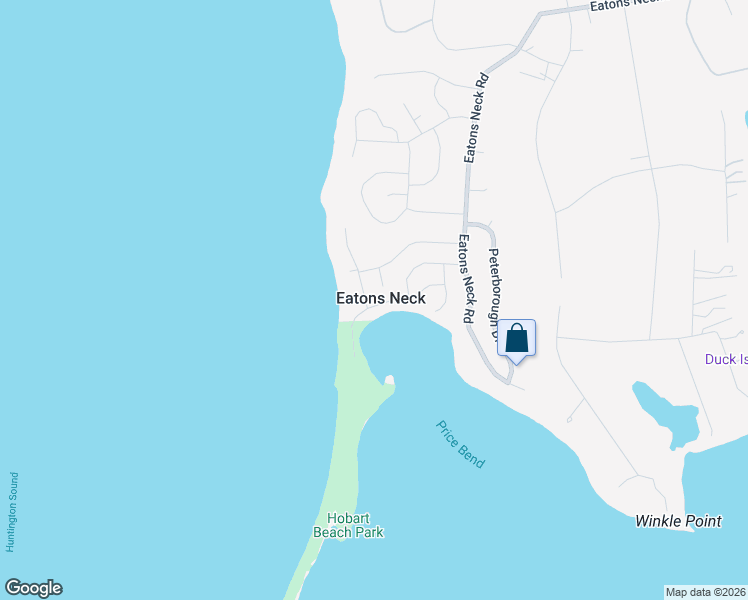 map of restaurants, bars, coffee shops, grocery stores, and more near 3 Birmingham Drive in Northport