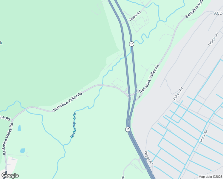 map of restaurants, bars, coffee shops, grocery stores, and more near 626 Berkshire Valley Road in Wharton