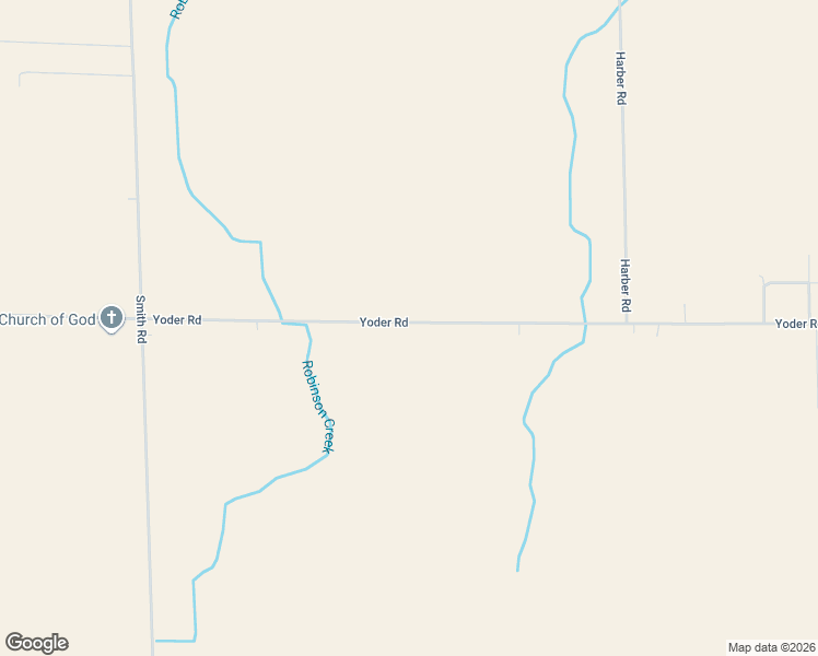 map of restaurants, bars, coffee shops, grocery stores, and more near 4503 Yoder Road in Yoder