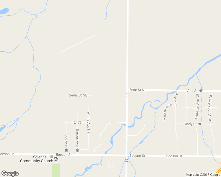 map of restaurants, bars, coffee shops, grocery stores, and more near 11011 Freshley Avenue Northeast in Alliance