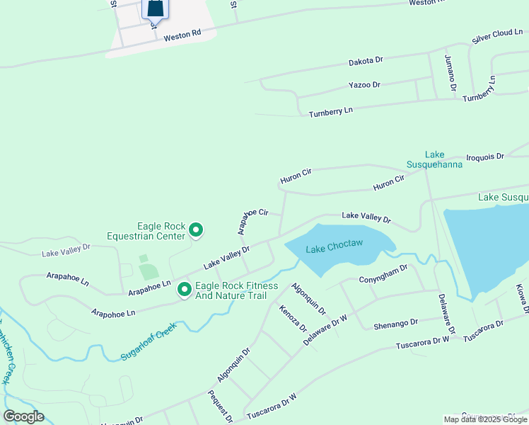 map of restaurants, bars, coffee shops, grocery stores, and more near 34 Arapahoe Circle in Hazleton