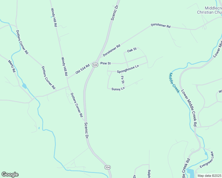 map of restaurants, bars, coffee shops, grocery stores, and more near 5215 Maple Street in Kunkletown