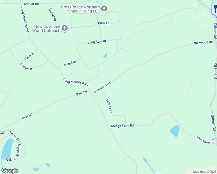 map of restaurants, bars, coffee shops, grocery stores, and more near 1136 Glenwood Road in Effort