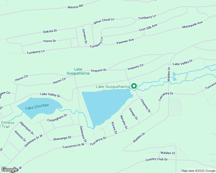 map of restaurants, bars, coffee shops, grocery stores, and more near 296 Lake Valley Drive in Hazleton