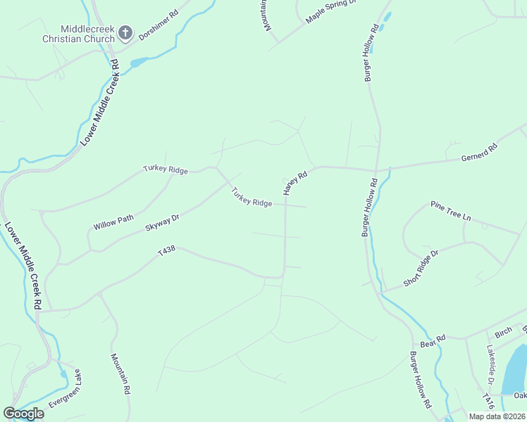 map of restaurants, bars, coffee shops, grocery stores, and more near 11 Turkey Ridge in Kunkletown