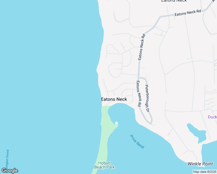 map of restaurants, bars, coffee shops, grocery stores, and more near 16 Argyle Drive in Northport