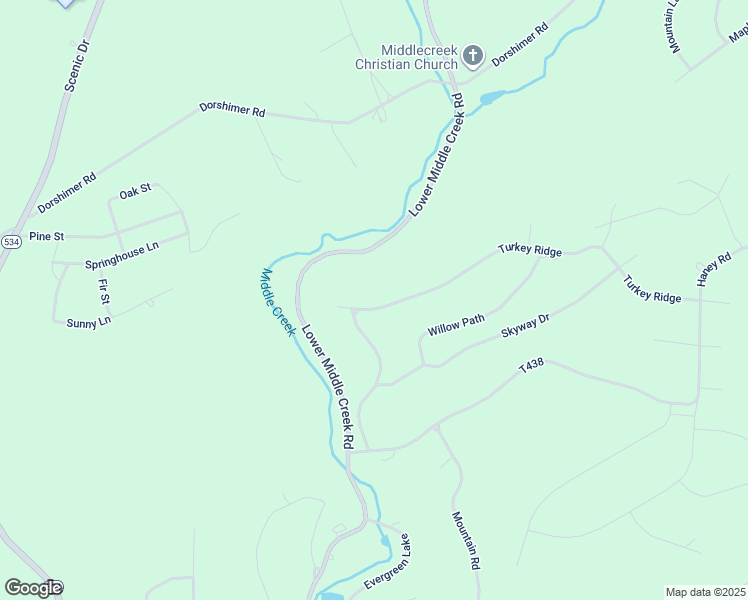 map of restaurants, bars, coffee shops, grocery stores, and more near 111 Turkey Ridge in Kunkletown