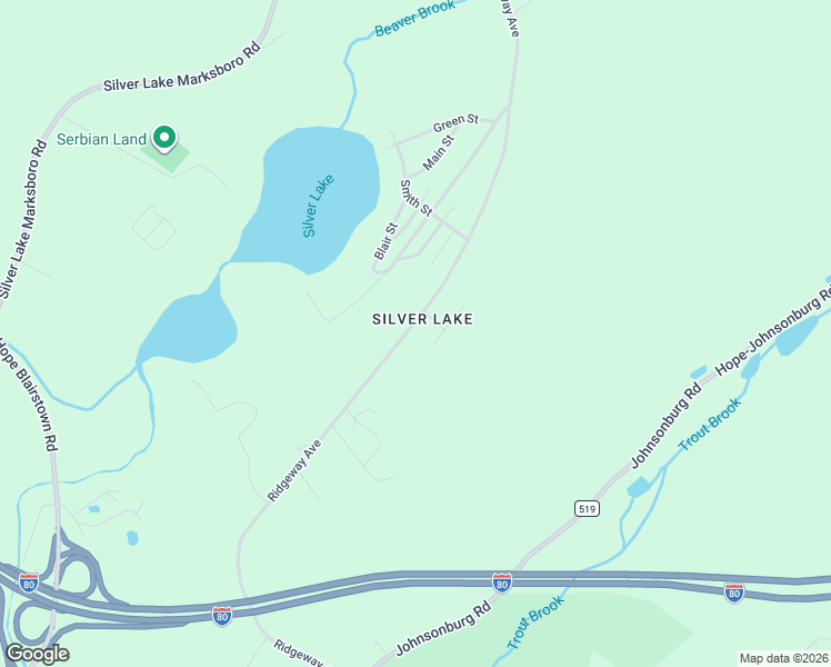 map of restaurants, bars, coffee shops, grocery stores, and more near 62 Ridgeway Avenue in Blairstown