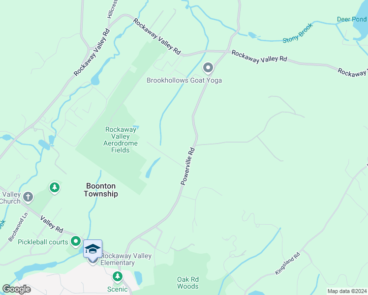 map of restaurants, bars, coffee shops, grocery stores, and more near 363 Powerville Road in Boonton